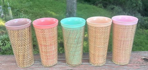 Set vtg mcm raffia - set, of