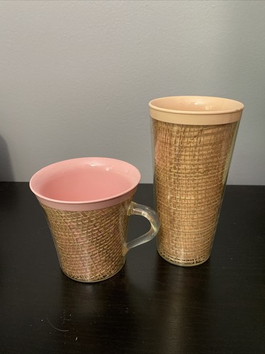 Vintage raffiaware melmac - vintage,