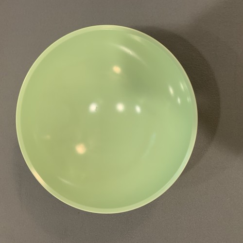 Unmarked melmac green - green, 10”