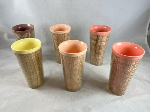 Raffia ware melmac insulated - raffia,