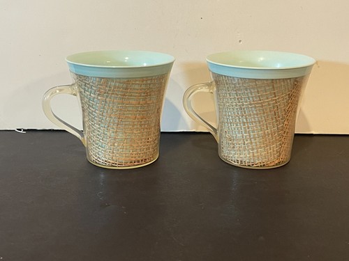 Two vintage raffiaware - (2),