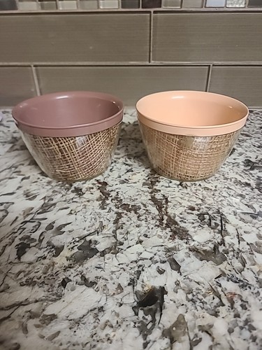 Vintage colored woven burlap - colored,